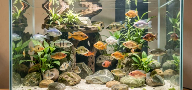 Tout savoir sur les cichlidés : espèces, conseils d’élevage et aquarium idéal