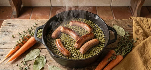Recette authentique de saucisses aux lentilles : secrets pour un plat mijoté savoureux Recette authentique de saucisses aux lentilles : secrets pour un plat mijoté savoureux